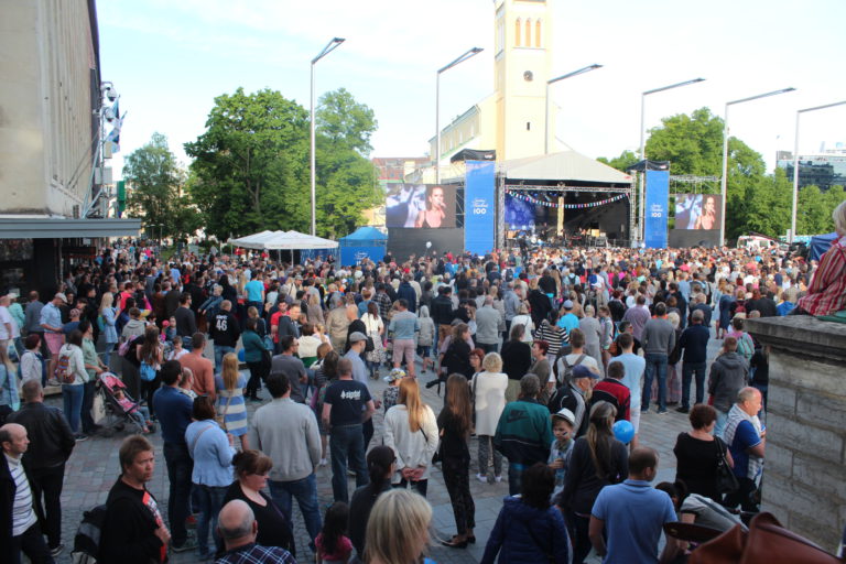 NordenBladet ja Viron yleisradio ERR olivat Suomi 100 -konsertin suurimmat uutisoijat ja sosiaalisessa mediassa levittäjät