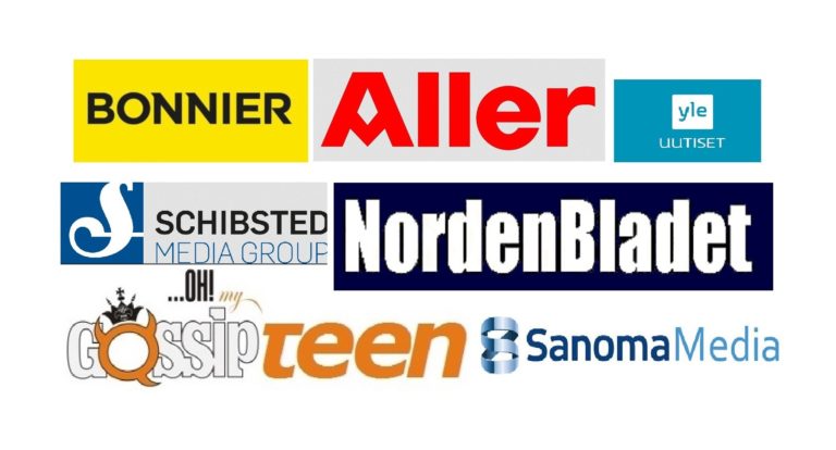 Helena-Reet: Skandinavian mediakonsernien TOP10 – Bonnier, Sanoma, MTG, Schibsted, Egmont, Aller, YLE, Otava, Alma, NordenBladet