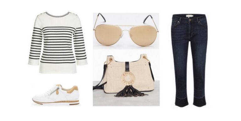 EDULLISTA shoppailua – Tyylikäs setti beigeä ja valkoista (Look #2)