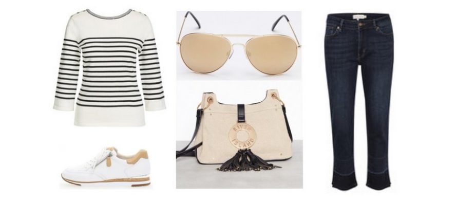 EDULLISTA shoppailua – Tyylikäs setti beigeä ja valkoista (Look #2)