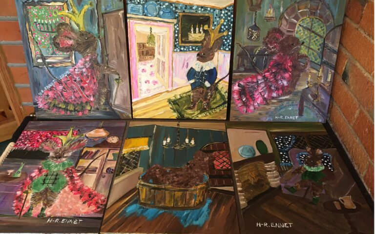 Helena-Reet: ”Hänen Ylhäisyytensä Hiiri Ensimmäinen” alkaa muotoutua + KUVAGALLERIA!