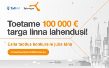 Viro: Innovaatiorahasto investoi viisaan kaupungin ratkaisuihin 100.000 euroa. Haku on avoinna 15. syyskuuta asti