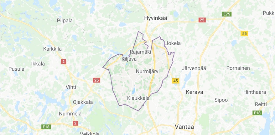 Suomi: Suomen Nurmijärven kunta ja Klaukkala kylä + KUVAT! |